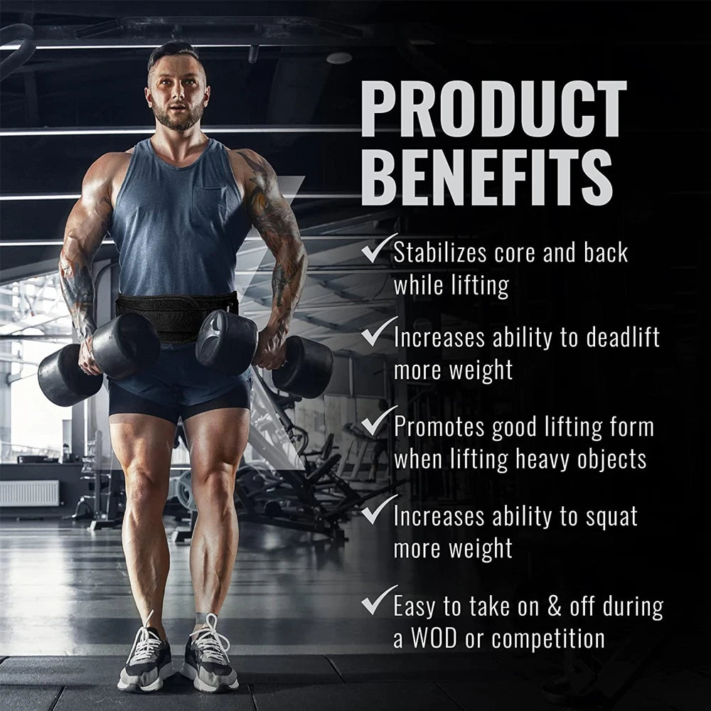 1 PCS Adjustable Weightlifting Belt